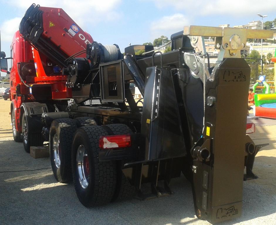 Feria rescate Santa Susana grua y remolcador